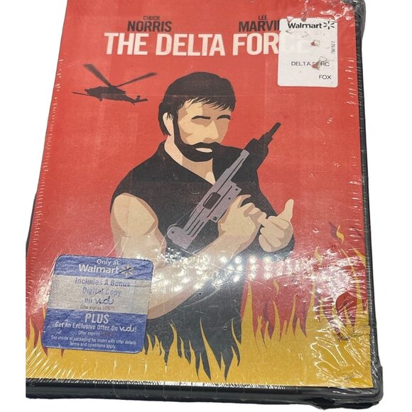 The Delta Force DVD Chuck Norris Lee Marvin 2012 Metro Goldwyn-Mayer R READ new - Picture 1 of 3
